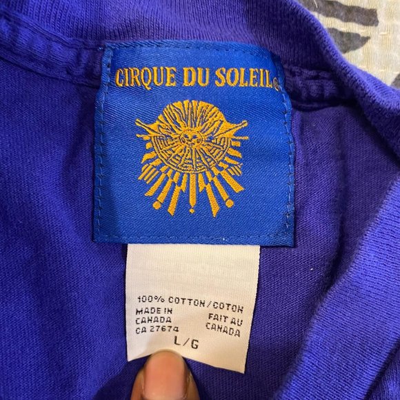 1990/ Early 2000's Cirque Du Soleil 'Saltimbanco' Tee - Picture 2 of 4